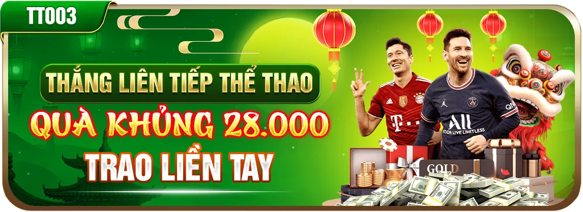 Khuyến mãi nạp lại hàng ngày 23 vin